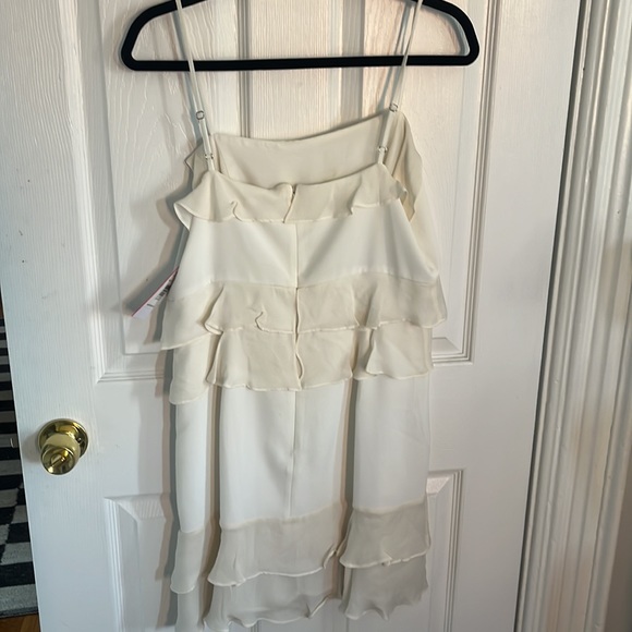 Parker White Mini Dress NWT - Picture 4 of 5